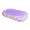 TPE プラネッツ パープル ハーモニー枕 睡眠用 サポート力のある弾性グリッド ヘックス 100% ソフト メモリーフォーム 枕コア 緩和